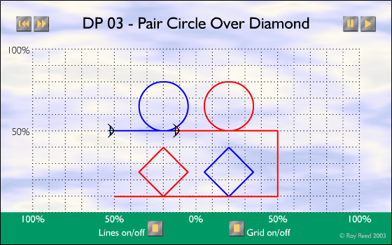 DP-03 - Pair Circles Over Diamonds