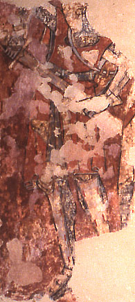 Murder of Becket, Sth. Newington, detail, one of the Four Knights