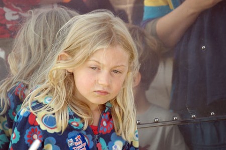 Serious Young Girl