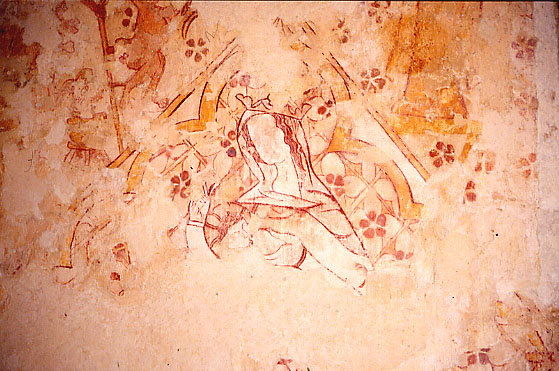 Virgin suckling the Christ Child, detail