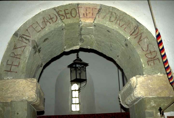 Breamore, Anglo-Saxon inscription