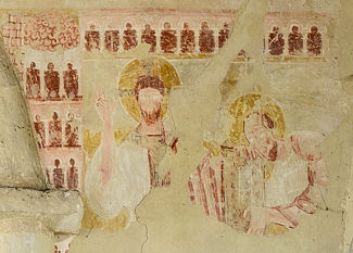 Christ giving the Book to Paul, Clayton