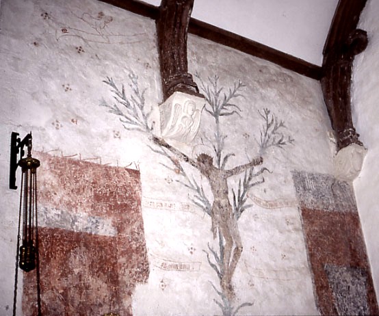 Christ Crucified on a Lily, Godshill