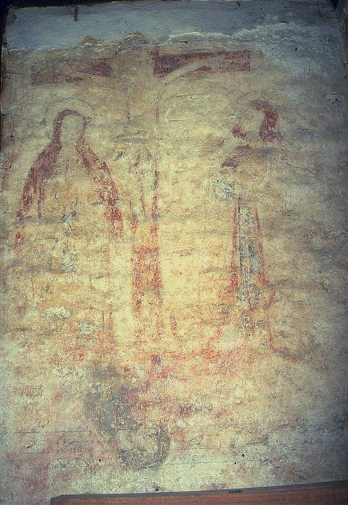 Crucifixion, with Mary and John, Godshill