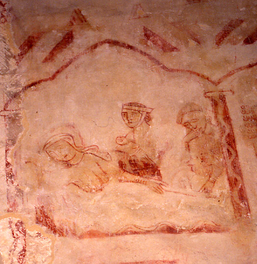 Nativity, with midwife & Joseph, Wissington