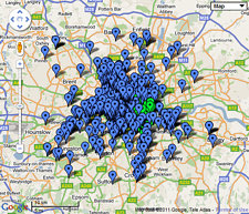 Blue plaques map