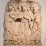 Carved Relief - Saints Philip, Jude, and Bartholomew - c1150