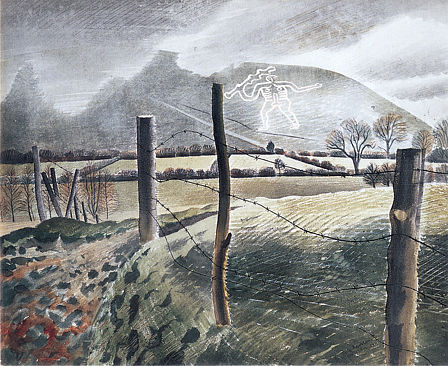 Revilious, Cerne Abbas Giant in white