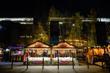 Christmas Stall outside the Tate