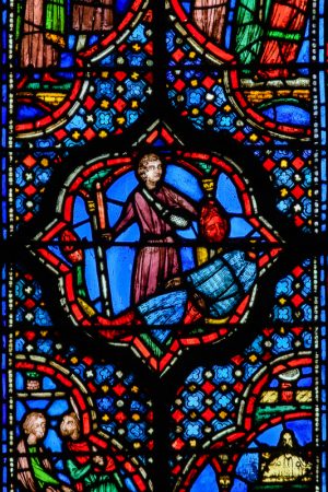 Detail from the Book of Kings Window