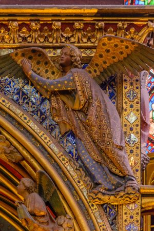 Detail of an Angel from the Great Shrine
