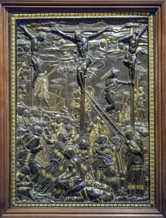 Crucifixion (Medici Crucifixion) - c1453-60 - bronze with gilding