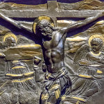 Crucifixion (Medici Crucifixion) - detail - c1453-60 - bronze with gilding