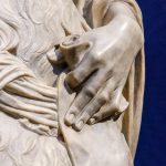 St John the Baptist (Martelli Baptist) - detail- c1454-57 - marble